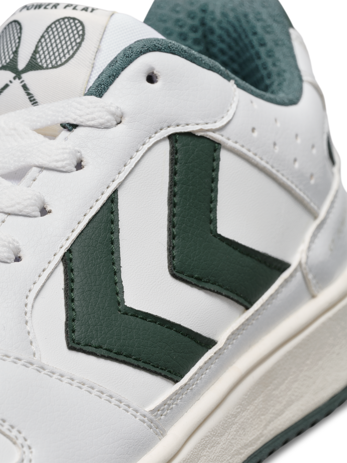 ST. POWER PLAY RT, WHITE/GREEN, packshot