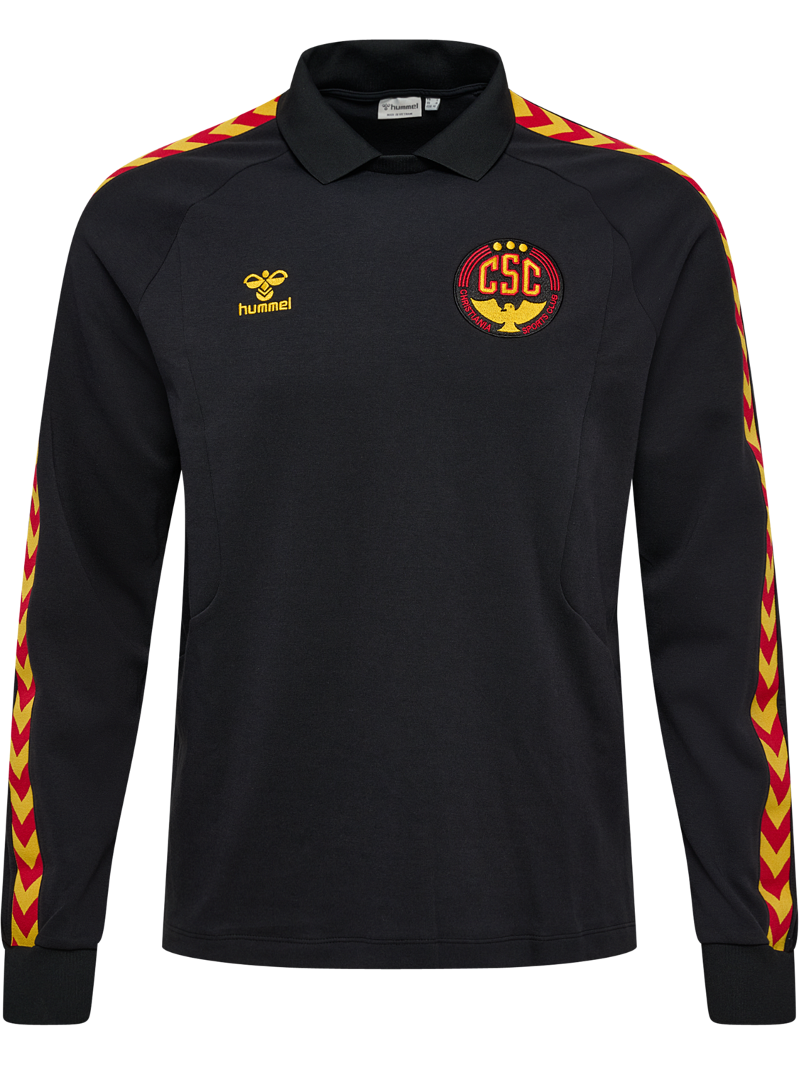 CSC 26/27 hmlROOT T-SHIRT L/S, BLACK, packshot