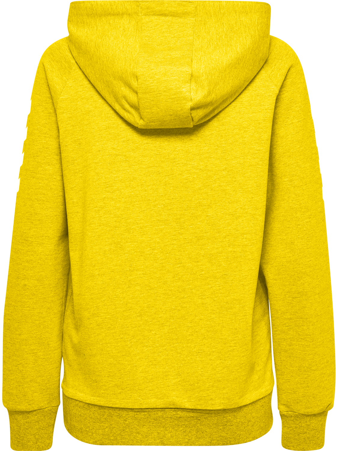 HMLGO COTTON HOODIE WOMAN, SPORTS YELLOW, packshot