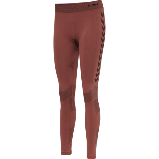 HUMMEL FIRST SEAMLESS TR TIGHTS W, MARSALA, packshot