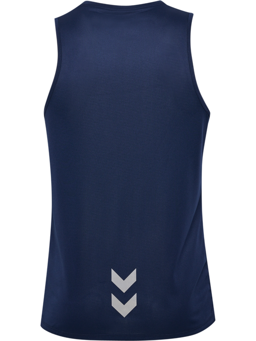 hmlRUN SINGLET S/L, BLACK IRIS, packshot