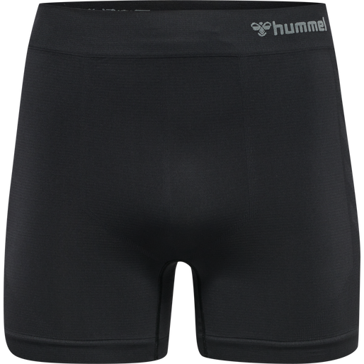 hmlJACK SEAMLESS BOXERS 2-PACK, BLACK/BLACK hmlJACK SEAMLESS BOXERS 2-PACK, BLACK/BLACK, packshot