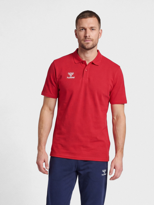 hmlGO 2.0 POLO, TRUE RED, model