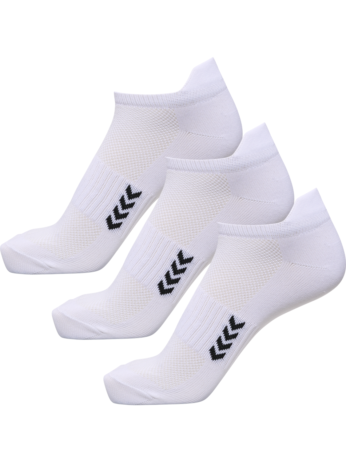 hmlSPORT ANCLE 3-PACK SOCKS, WHITE, packshot