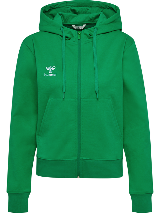 hmlGO 2.0 ZIP HOODIE WOMAN, JELLY BEAN, packshot