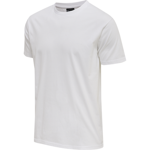 hmlRED BASIC T-SHIRT S/S, WHITE, packshot