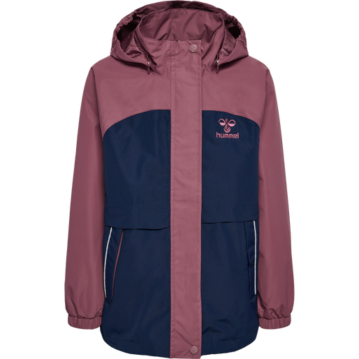 hmlMONSUN TEX SHELL JACKET, ROSE BROWN, packshot