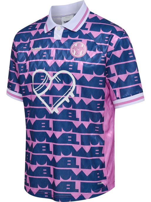 hmlLOOSE SOCCER JERSEY LOVE, VIOLET hmlLOOSE SOCCER JERSEY LOVE, VIOLET, packshot