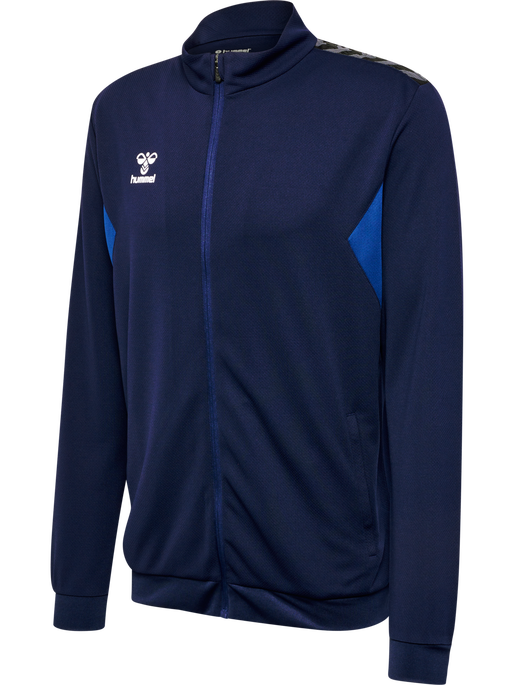 hmlAUTHENTIC PL ZIP JACKET, MARINE hmlAUTHENTIC PL ZIP JACKET, MARINE, packshot