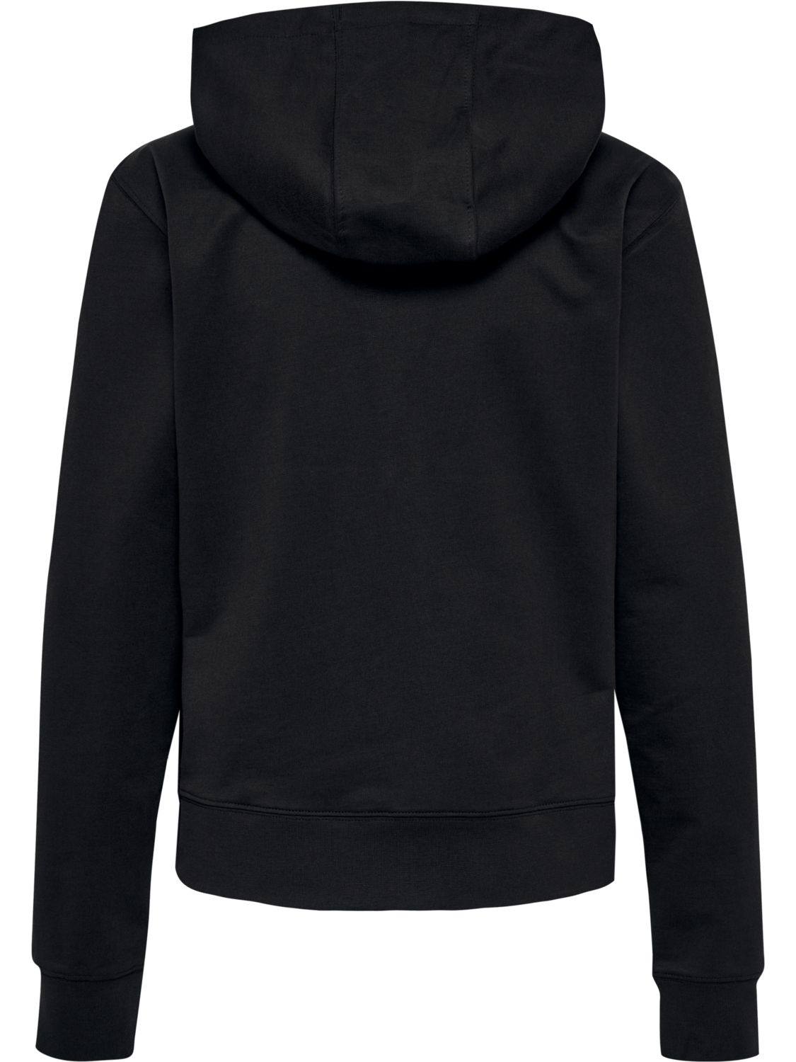 hmlGO 2.0 ZIP HOODIE WOMAN, BLACK, packshot