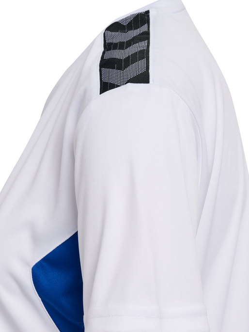 hmlAUTHENTIC PL JERSEY S/S WOMAN, WHITE/TRUE BLUE, packshot