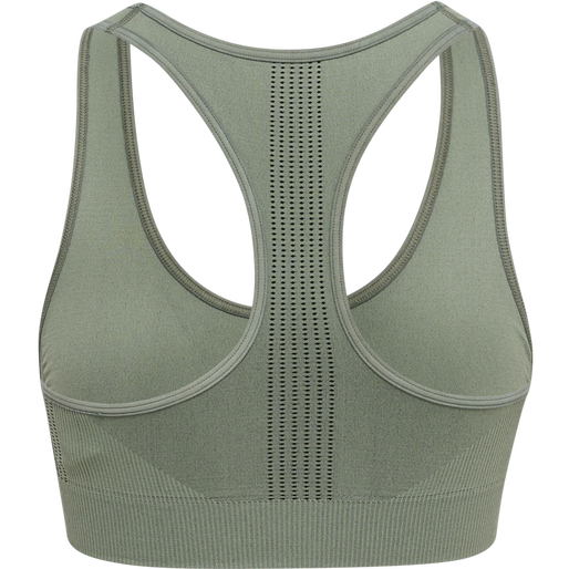 hmlMT SHAPING SEAMLESS SPORTS TOP, LILY PAD, packshot