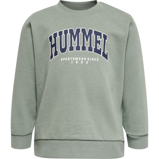hmlFAST LIME SWEATSHIRT, SEA SPRAY hmlFAST LIME SWEATSHIRT, SEA SPRAY, packshot