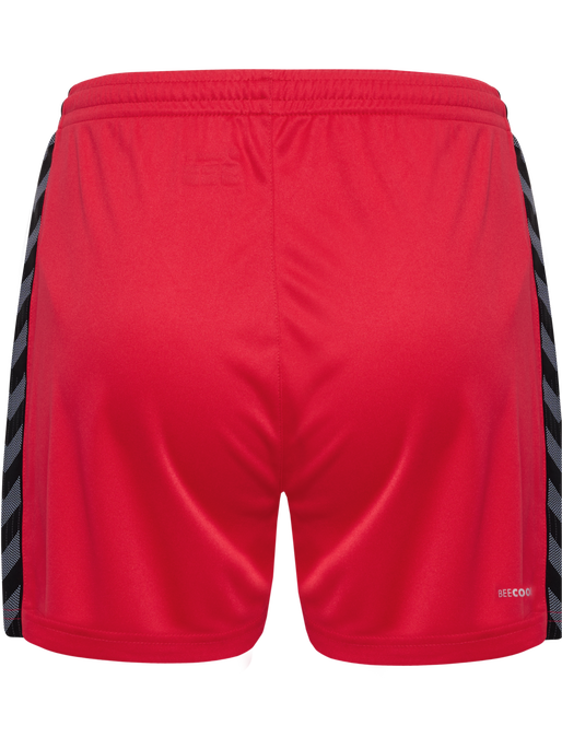 hmlAUTHENTIC PL SHORTS WOMAN, TRUE RED, packshot