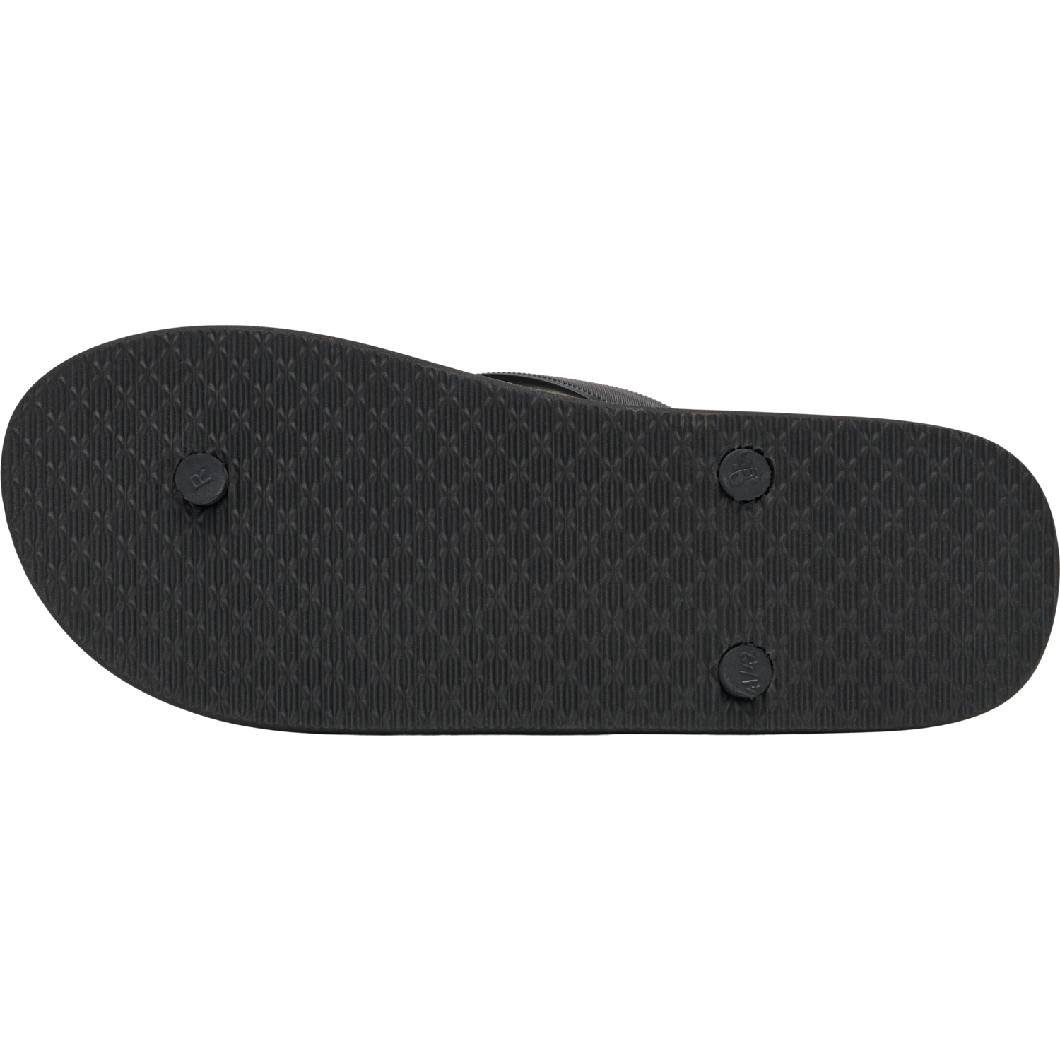 CHEVRON FLIP FLOP, BLACK, packshot