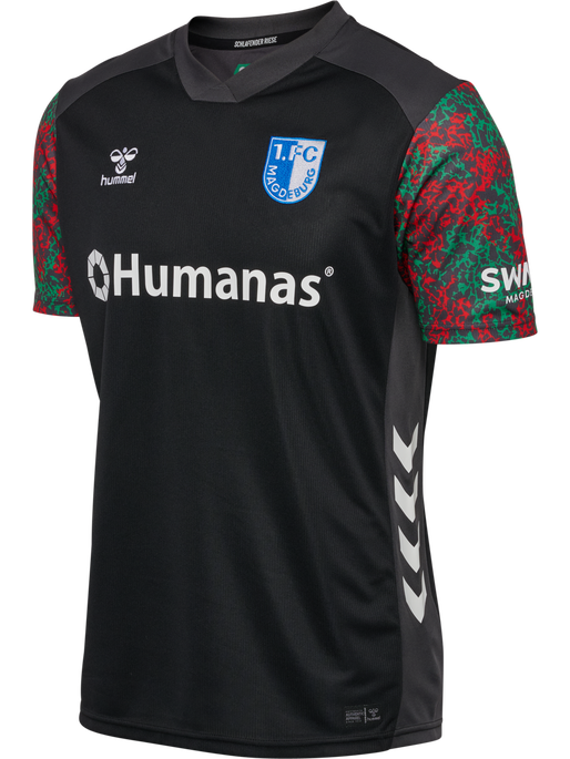 1FCM 25/26 3RD JERSEY S/S, BLACK, packshot