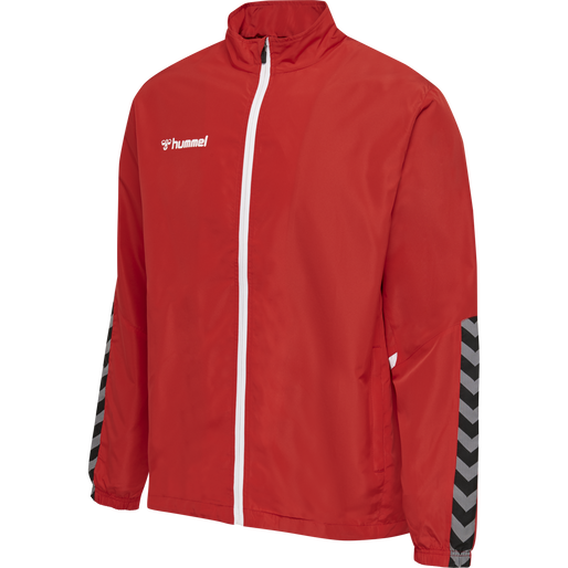 hmlAUTHENTIC KIDS MICRO JACKET, TRUE RED, packshot
