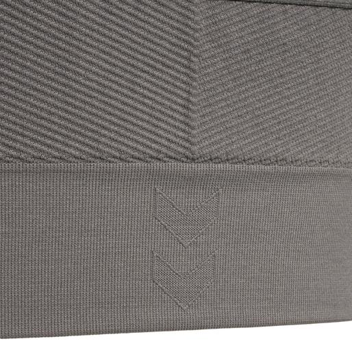 hmlTIFFY SEAMLESS SPORTS TOP, CHARCOAL GRAY, packshot