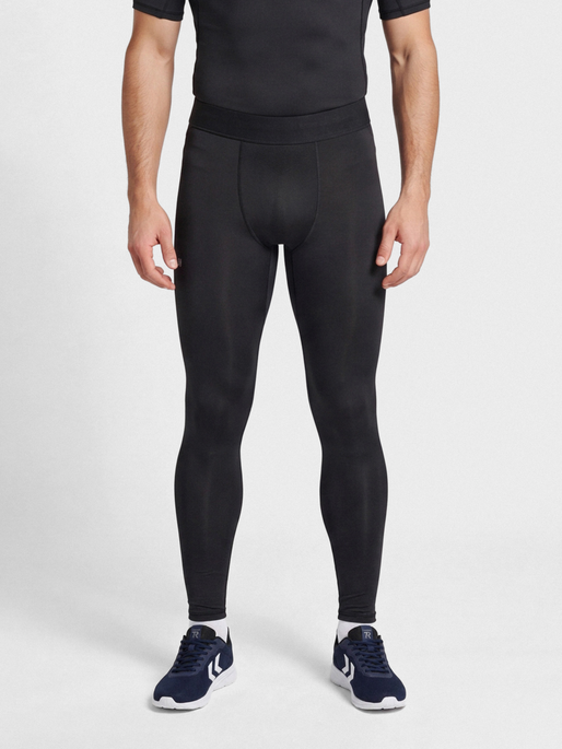 hmlBL PERFORMANCE LONG TIGHTS, BLACK, model