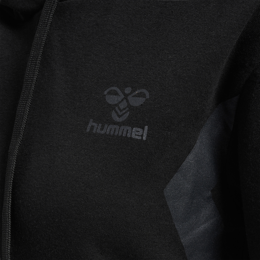 hmlACTIVE CO HOODIE WOMAN, BLACK, packshot