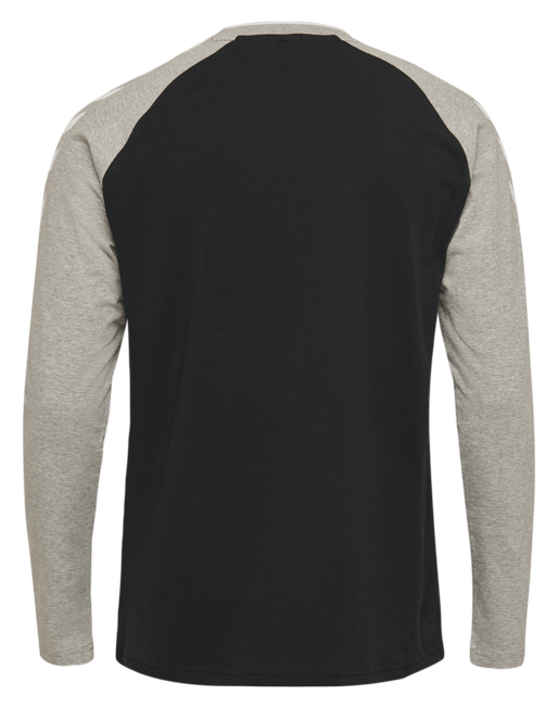 hmlMARK T-SHIRT L/S, BLACK hmlMARK T-SHIRT L/S, BLACK, packshot
