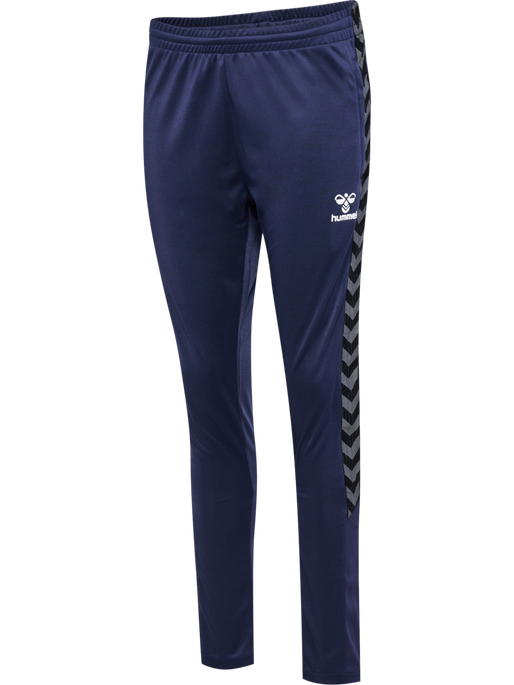 hmlAUTHENTIC TRAINING PANTS WOMAN, MARINE, packshot