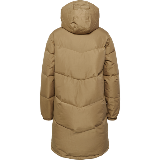 hmlLGC MIA LONG PUFF COAT, TIGERS EYE hmlLGC MIA LONG PUFF COAT, TIGERS EYE, packshot