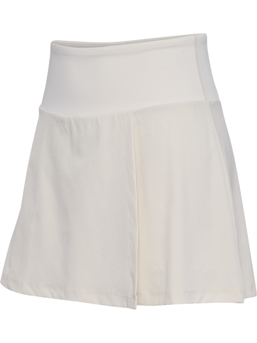 hmlCOURT MID WAIST POCKET SKIRT W, LIGHT GREY, packshot
