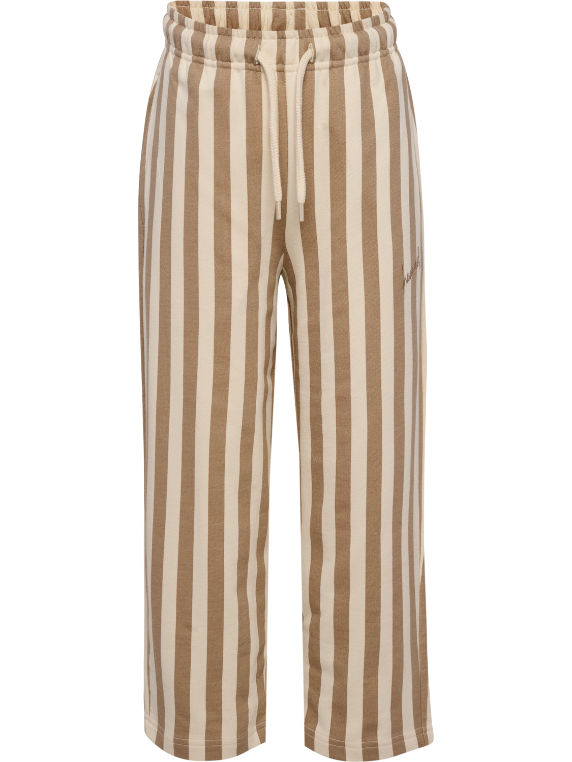 hmlMIO CROPPED PANTS, SILVER MINK, packshot