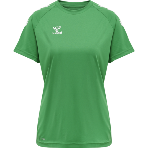 hmlCORE XK CORE POLY TEE  S/S WOMAN, JELLY BEAN, packshot