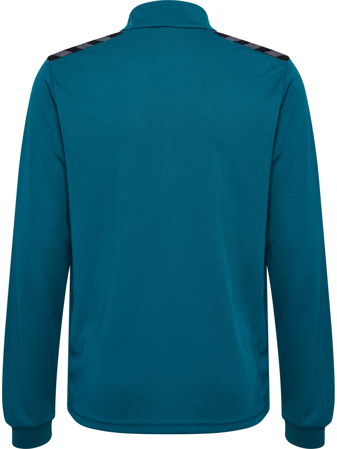 hmlAUTHENTIC HALF ZIP SWEAT KIDS, BLUE CORAL/SULPHUR SPRING, packshot