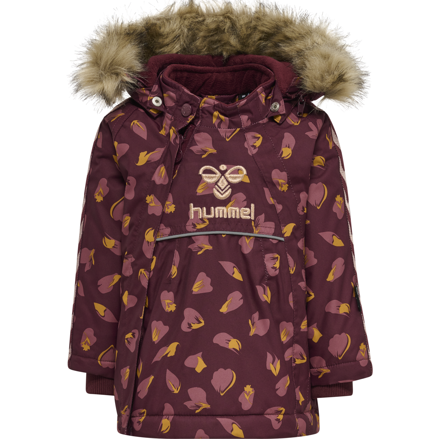 hmlJESSIE TEX JACKET, WINDSOR WINE, packshot