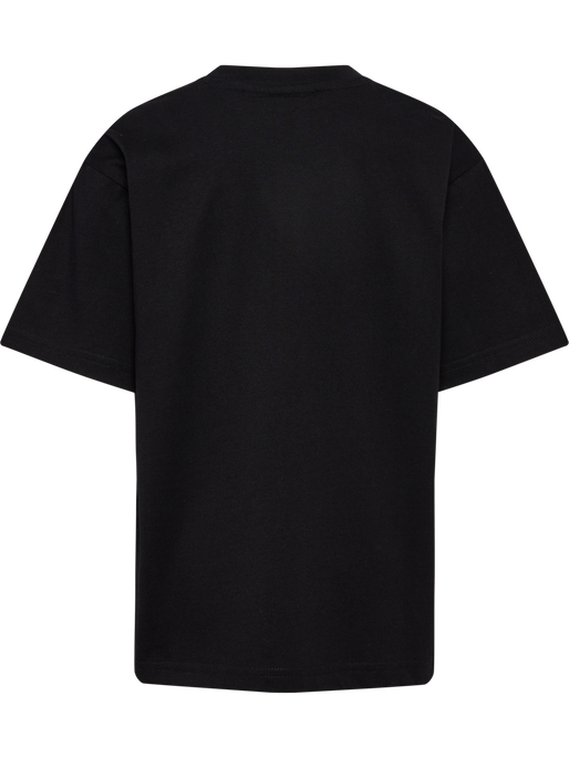 hmlJR LOOSE T-SHIRT S/S BEE, BLACK, packshot