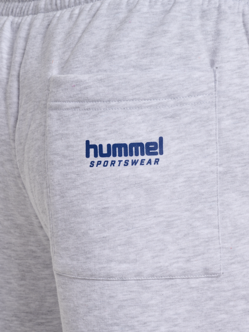 hmlSWARM SHORTS, LIGHT GREY MELANGE, packshot
