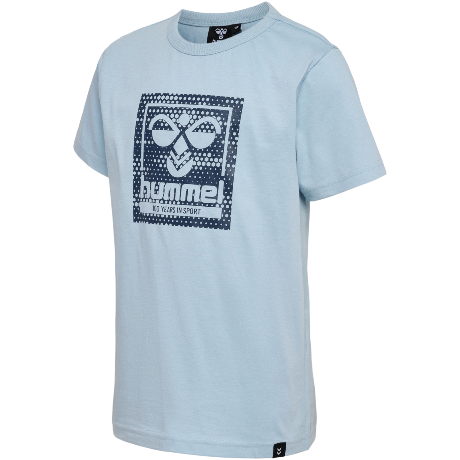 hmlROWAN T-SHIRT S/S, CELESTIAL BLUE, packshot