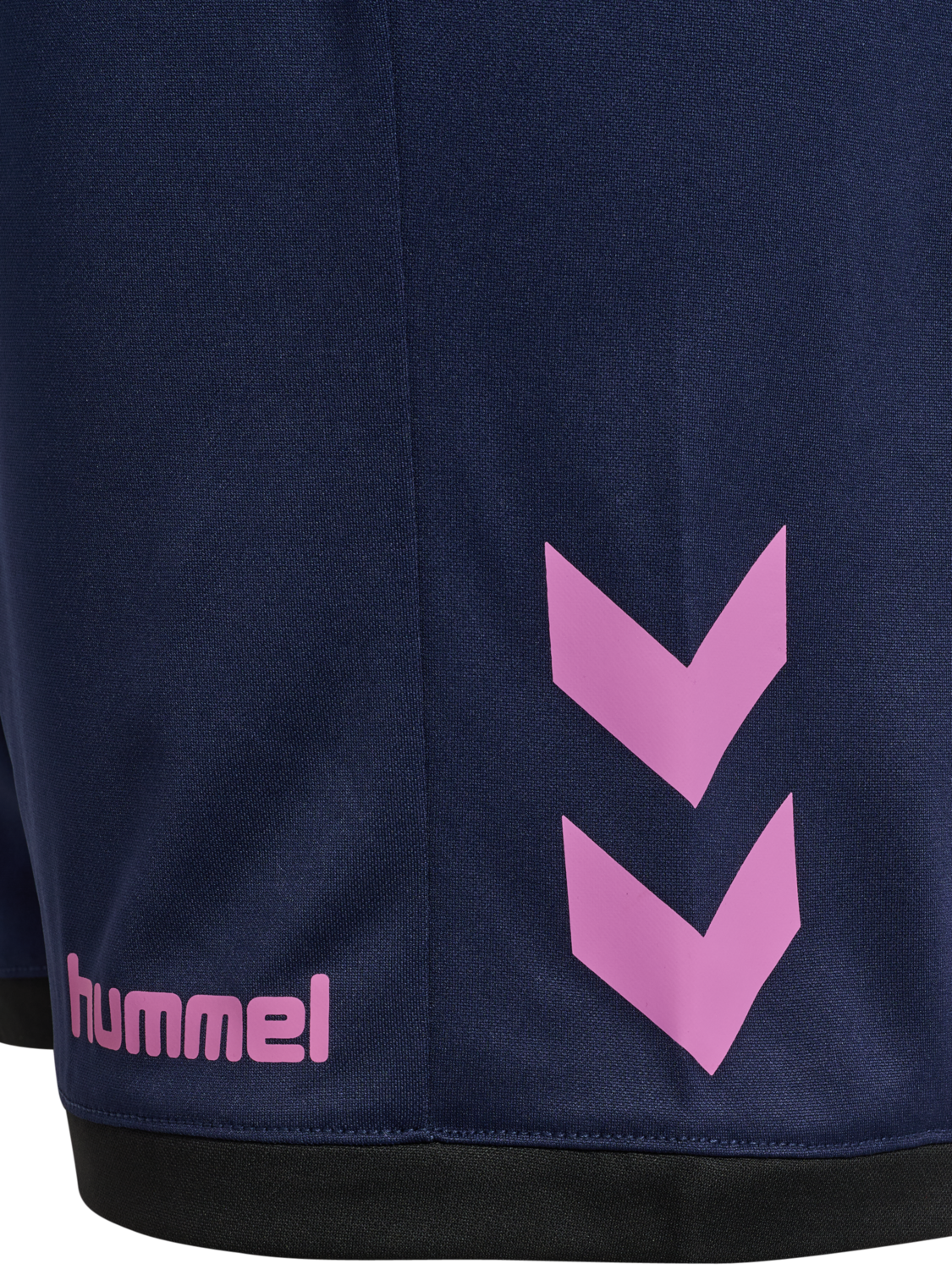 hmlBLAZE CLUB 26 POLY SHORTS, MARINE/PINK, packshot