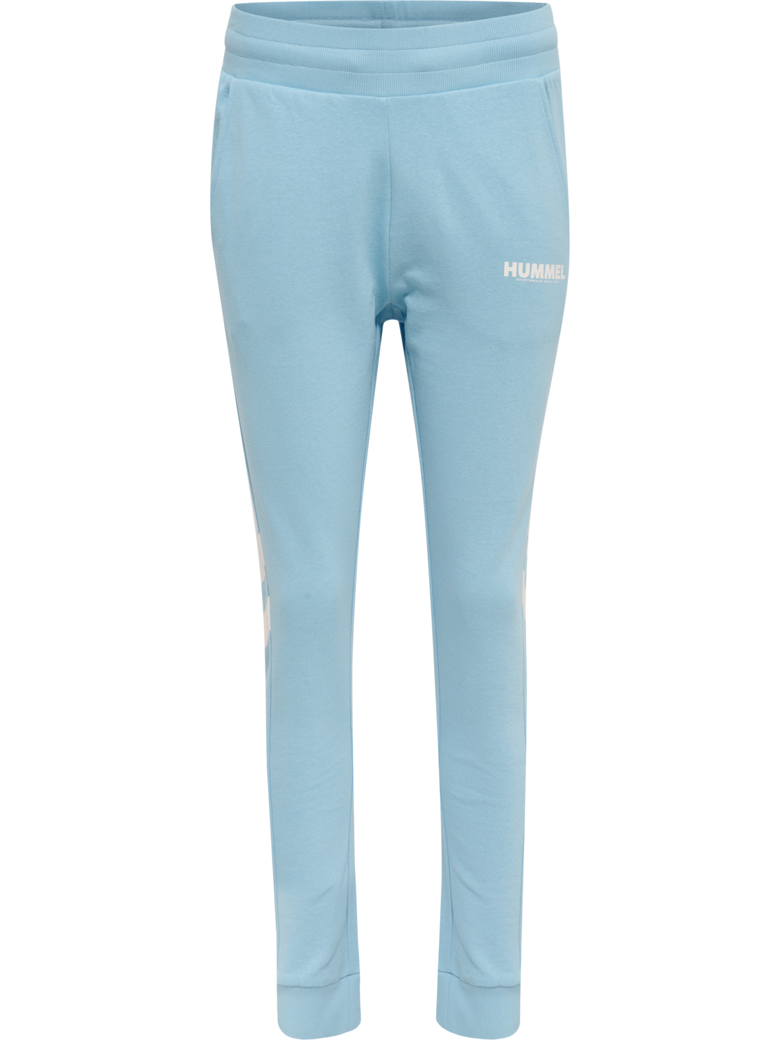hmlLEGACY WOMAN TAPERED PANTS, PLACID BLUE, packshot