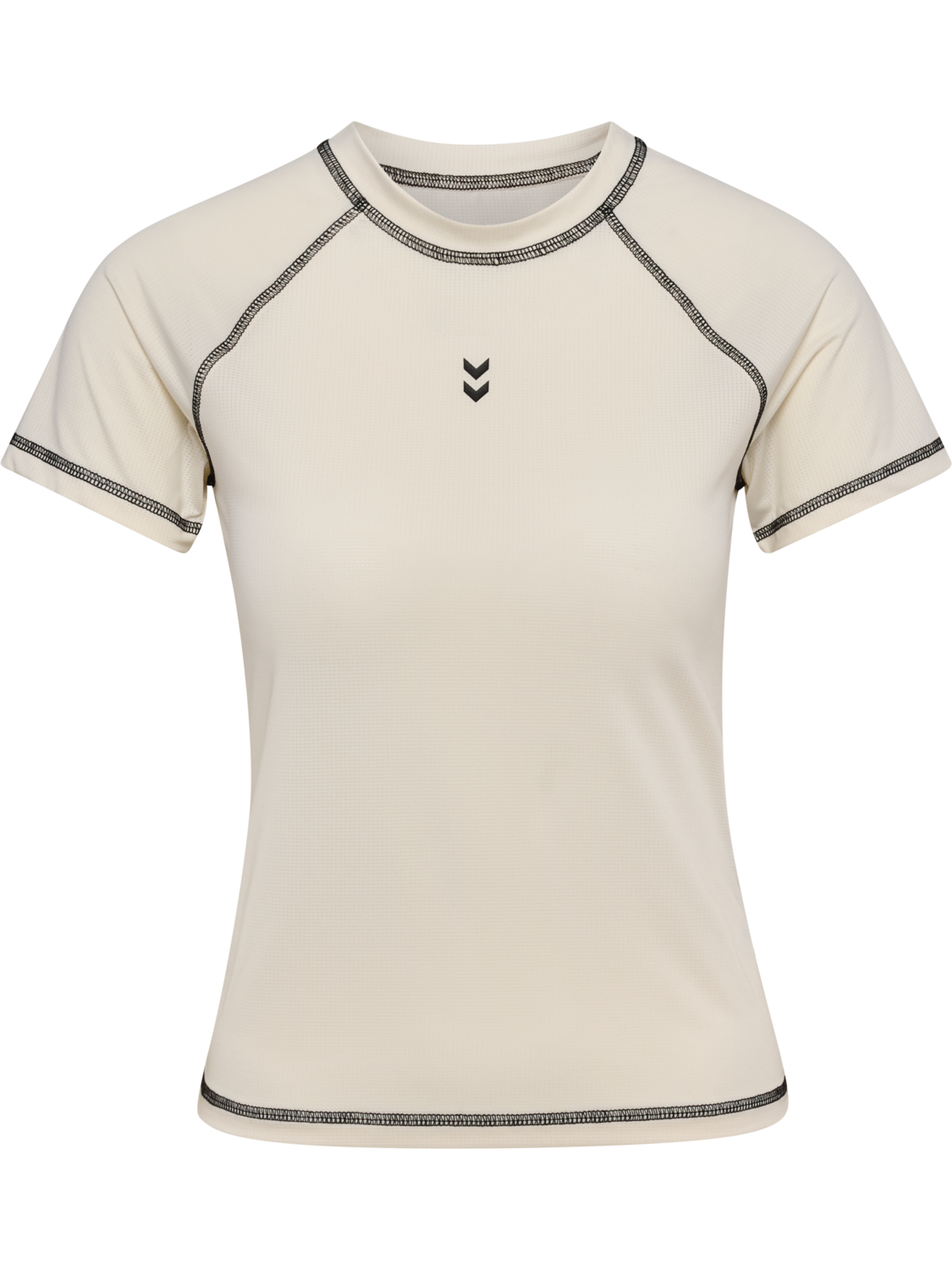 hmlI-D MESH T-SHIRT S/S, EGRET, packshot