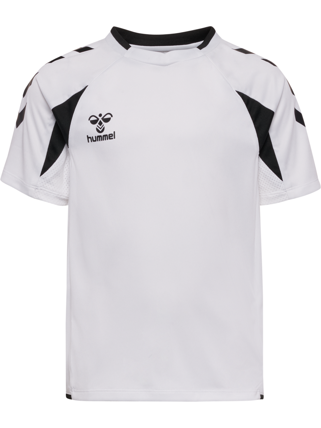 hmlCORE 2.0 JERSEY S/S KIDS, WHITE/BLACK, packshot