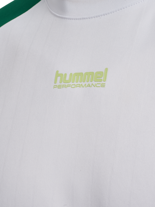 hmlPULSE STRIPE T-SHIRT S/S, VERDANT GREEN hmlPULSE STRIPE T-SHIRT S/S, VERDANT GREEN, packshot