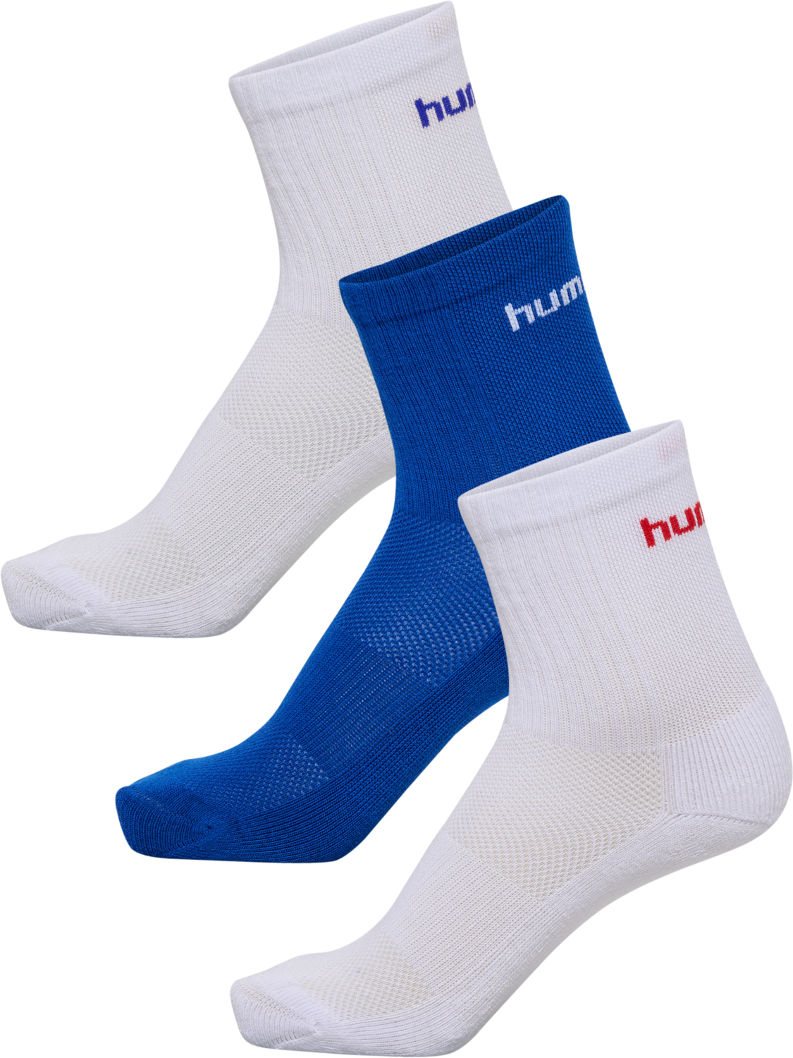 hmlJR FAST 3-PACK SPORTS SOCK, MULTI COL., packshot