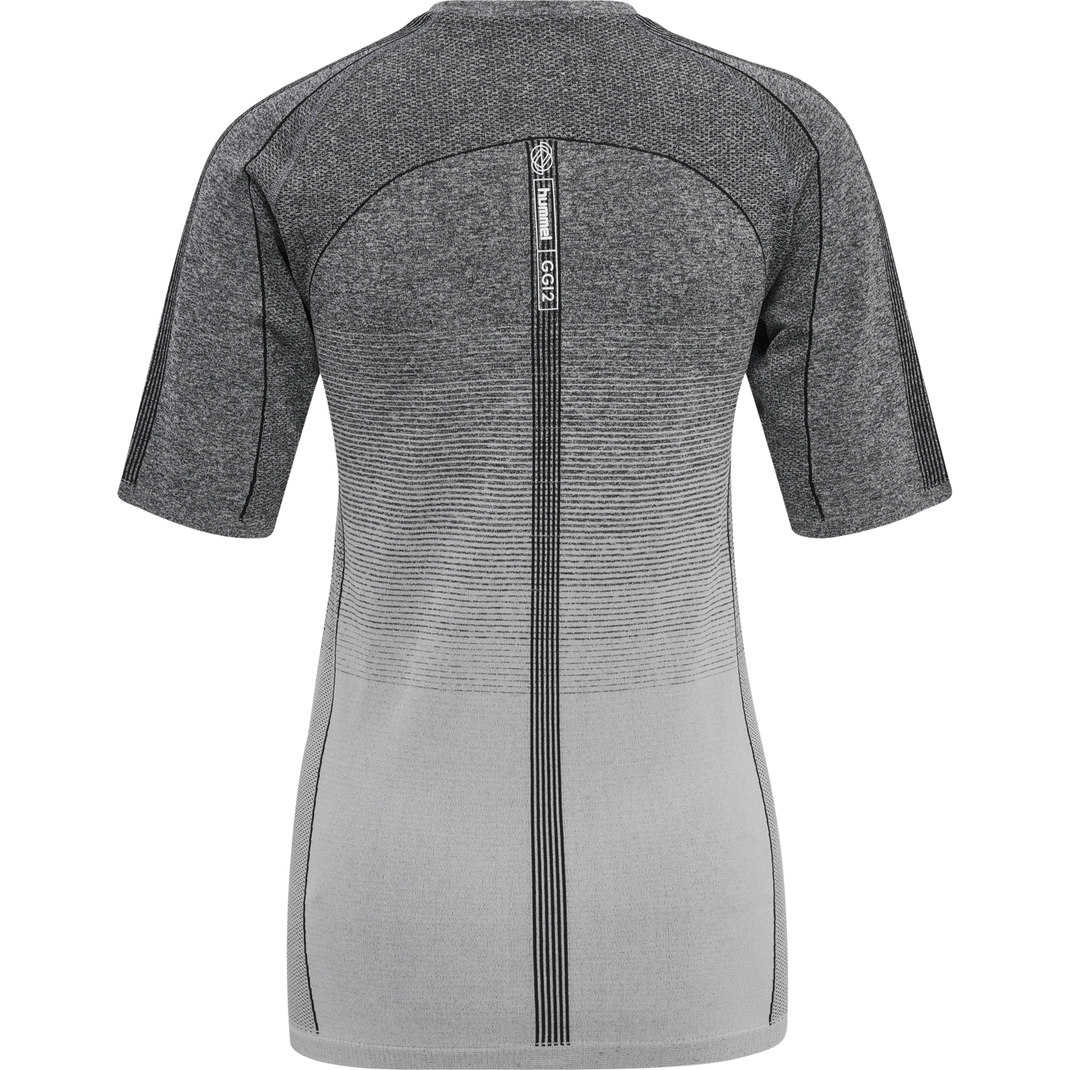 hmlGG12 TRAINING SEAMLESS S/S WOMAN, BLACK MELANGE, packshot