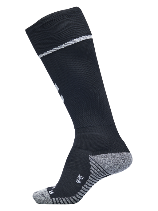 PRO FOOTBALL SOCK 17-18, BLACK/WHITE, packshot