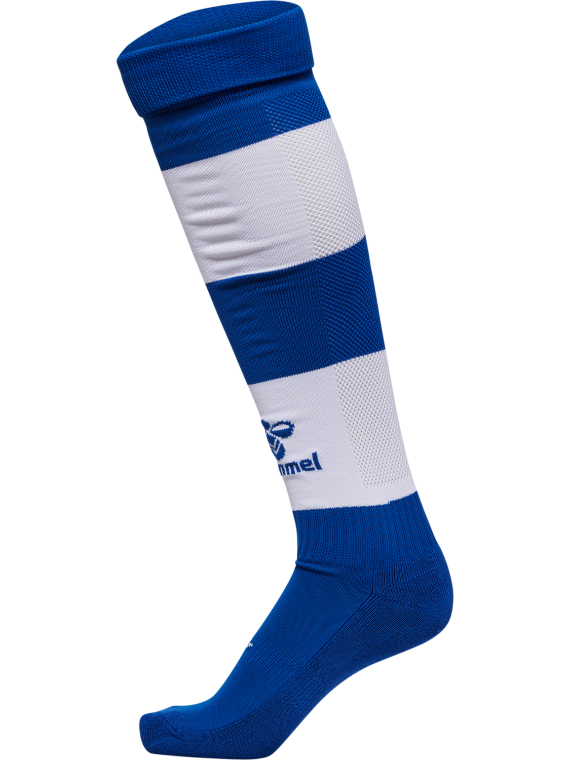 hmlESSENTIAL STRIPE FOOTBALL SOCKS, TRUE BLUE/WHITE, packshot