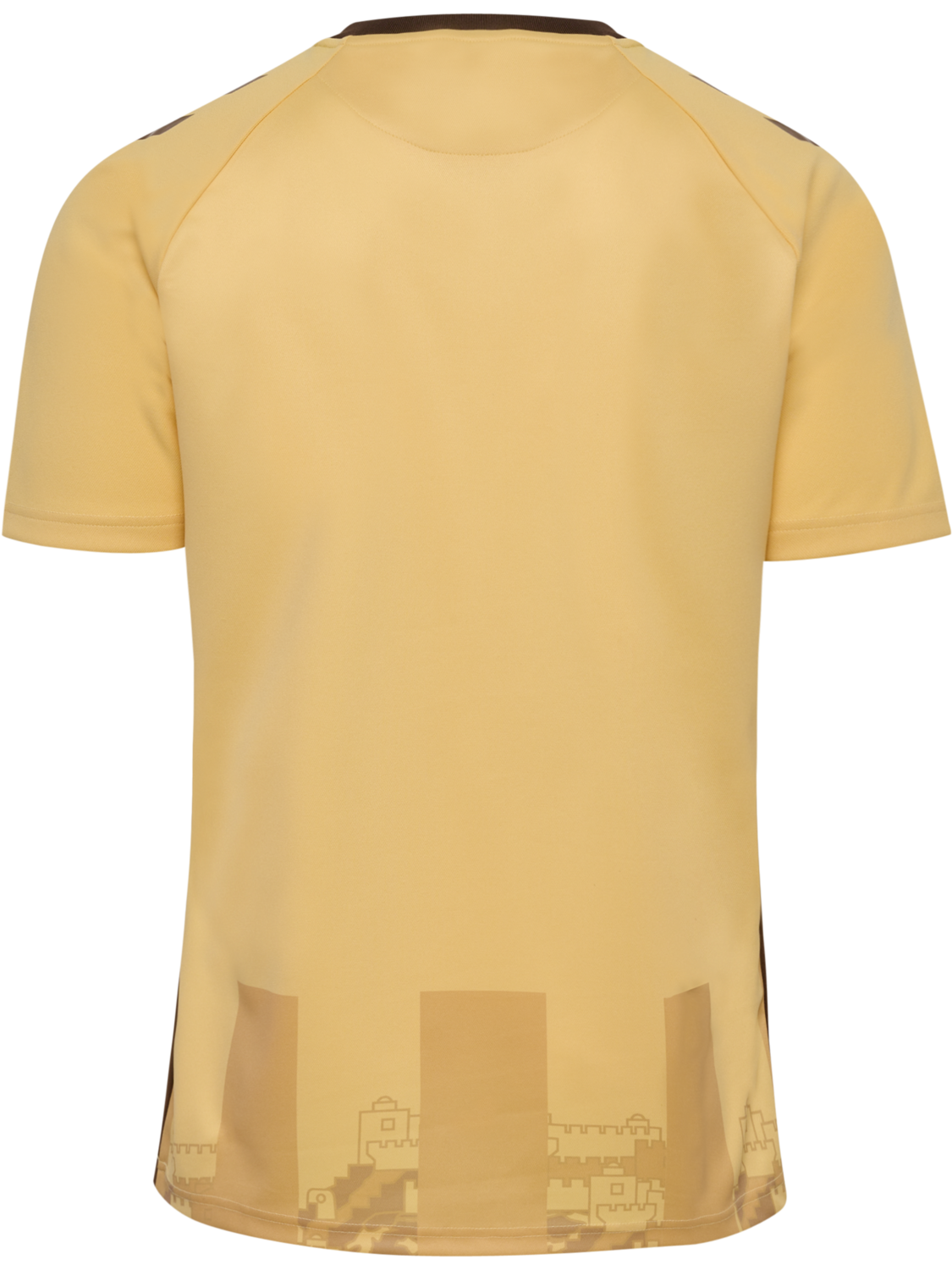 MCF 24/25 GIBRALFARO JERSEY S/S, NEW WHEAT WO SPONSOR, packshot