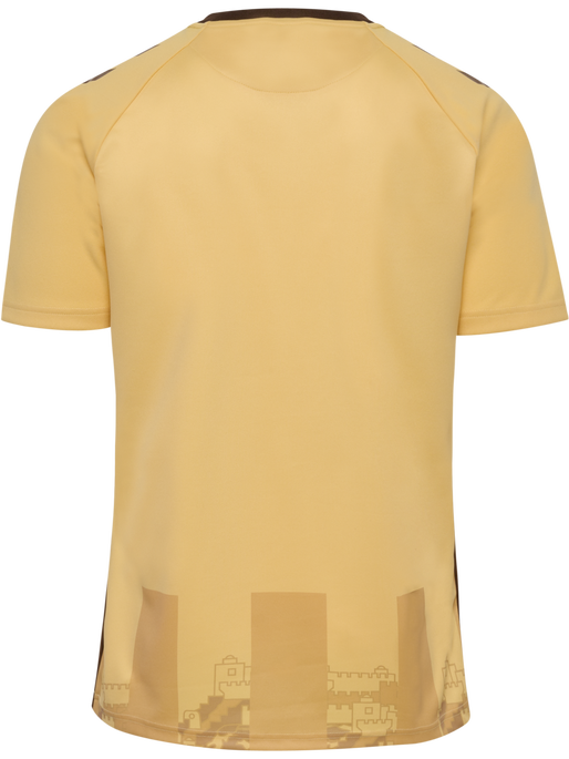 MCF 24/25 GIBRALFARO JERSEY S/S, NEW WHEAT WO SPONSOR, packshot