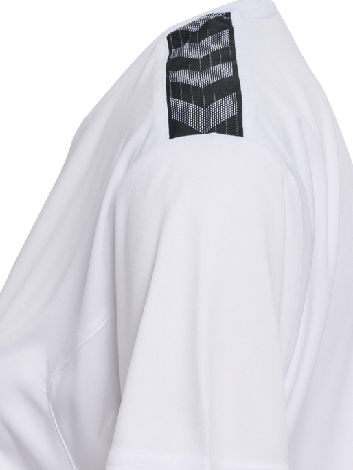 hmlAUTHENTIC PL JERSEY S/S WOMAN, WHITE, packshot