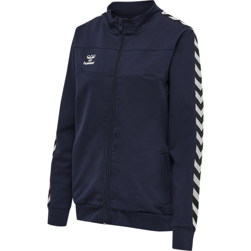 hmlMOVE CLASSIC ZIP JACKET WOMAN, MARINE hmlMOVE CLASSIC ZIP JACKET WOMAN, MARINE, packshot