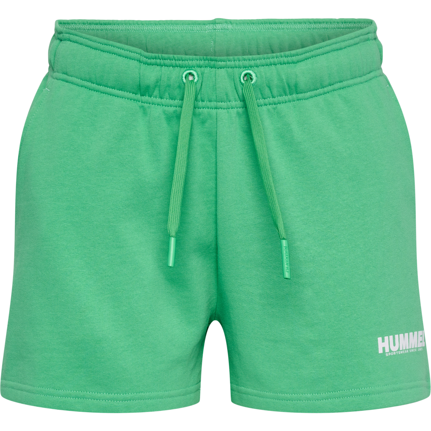 hmlLEGACY WOMAN SHORTS, GREEN SPRUCE, packshot
