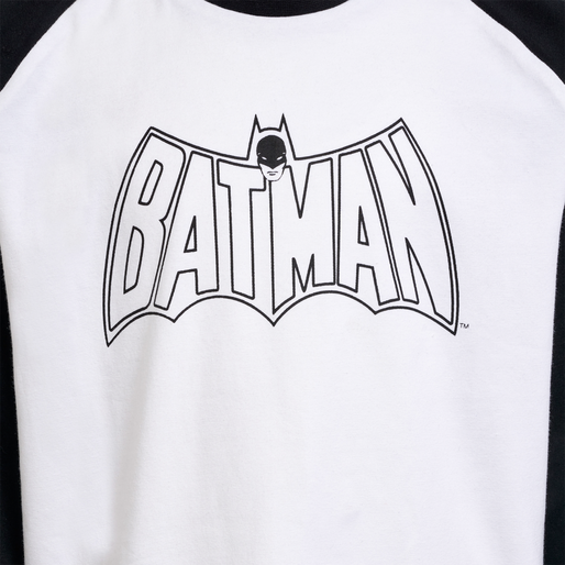 hmlBATMAN BOYS T-SHIRT L/S, BRIGHT WHITE, packshot